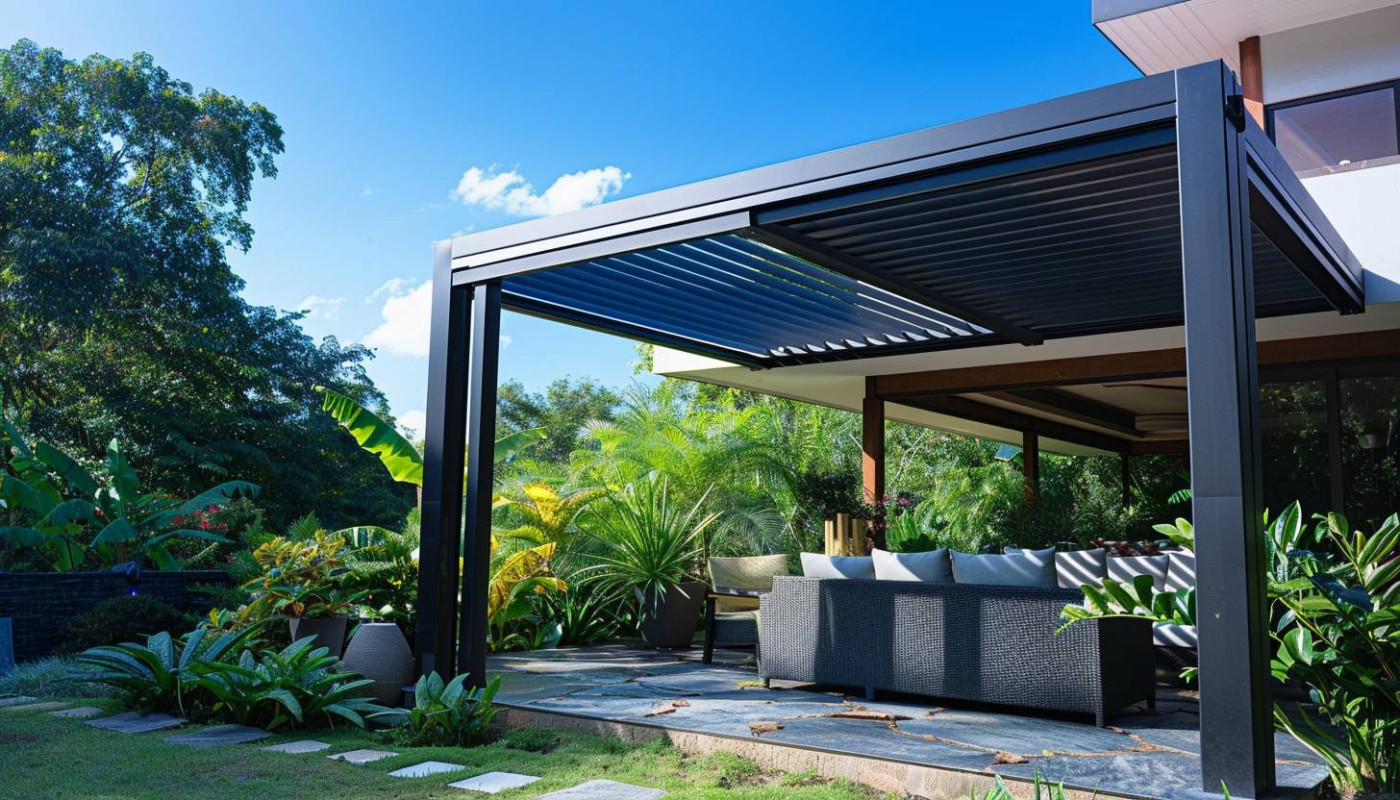 Comment les pergolas bioclimatiques en aluminium améliorent votre espace extérieur