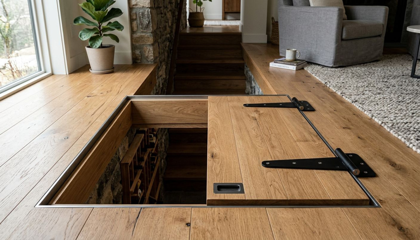 Comment une trappe de cave sur mesure peut transformer votre intérieur ?