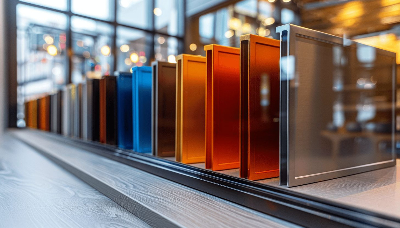 Découverte de la variété de couleurs d'aluminium anodisé pour vos fenêtres en alu