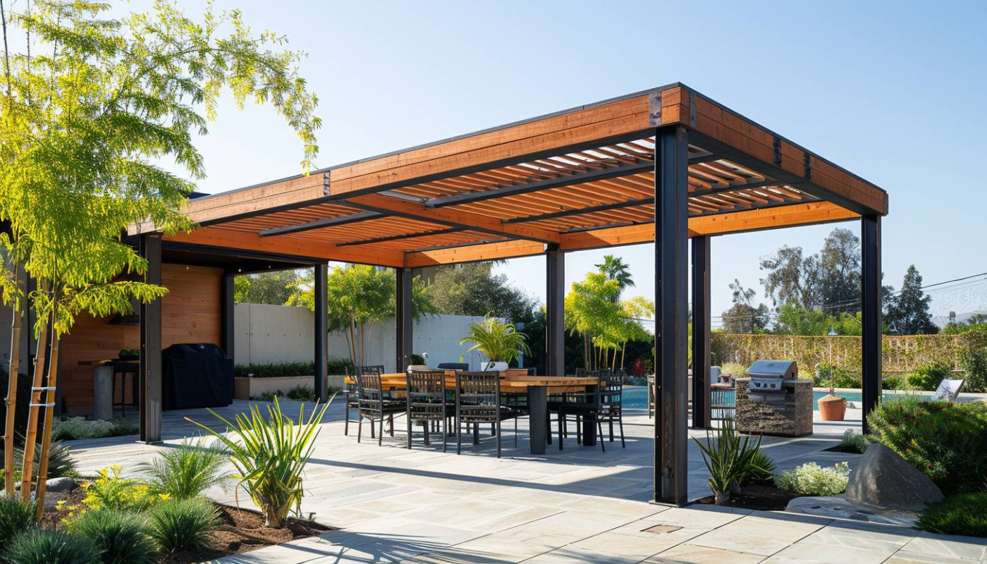 Matériaux durables pour la construction de pergolas adaptées
