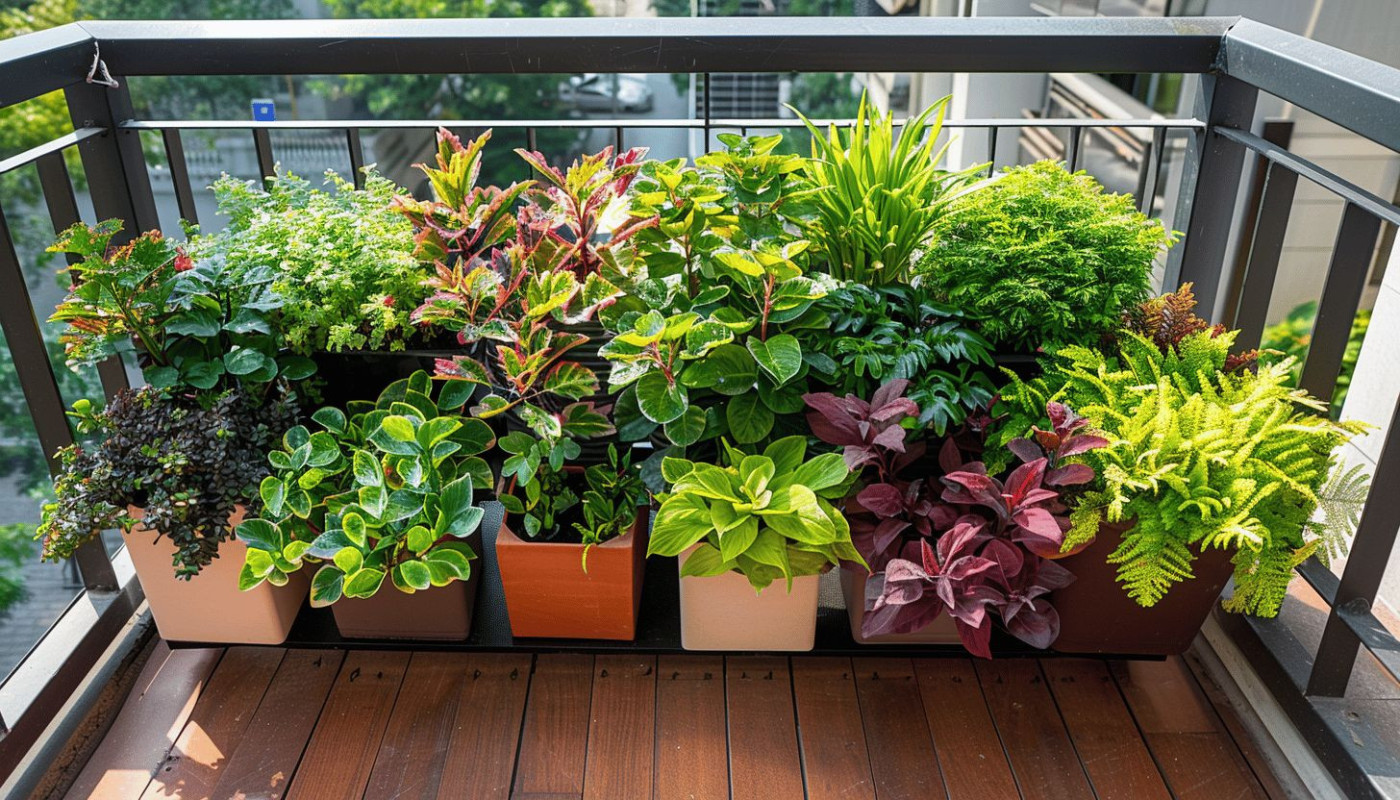 Transformez votre balcon en jardin miniature pour plus de verdure